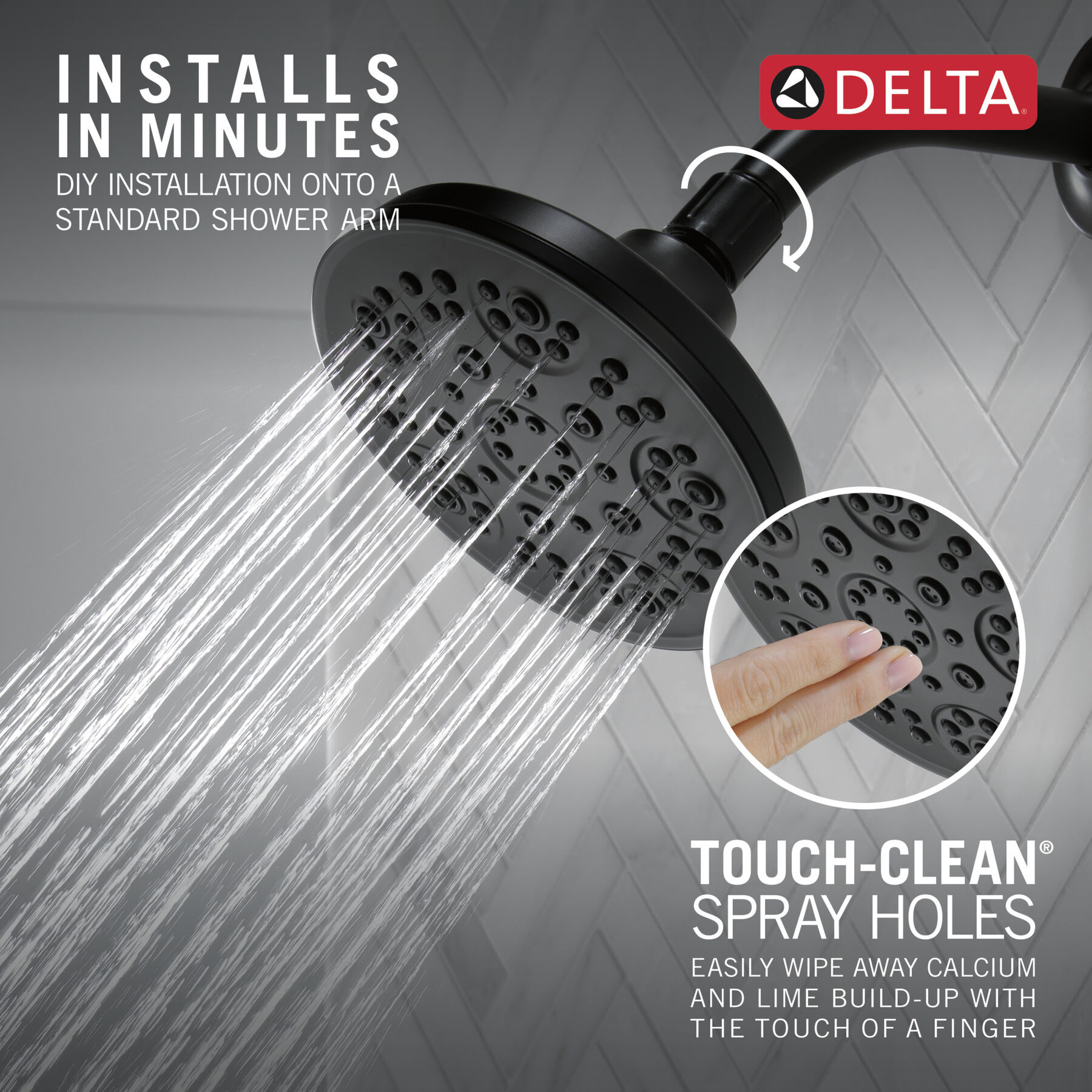 5-Setting Shower Head