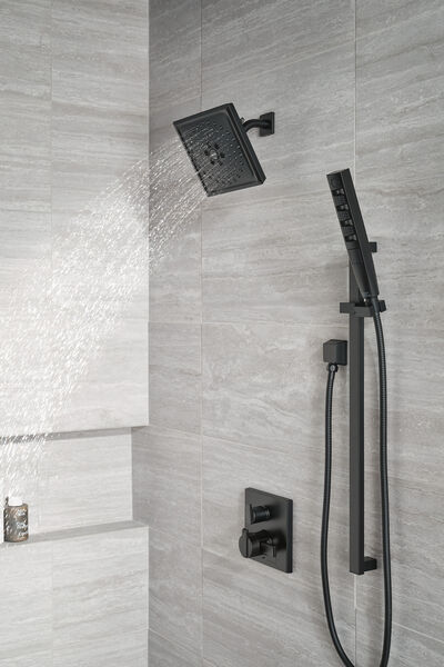 Angular Modern Monitor® 17 Series Valve Trim with 3-Setting  