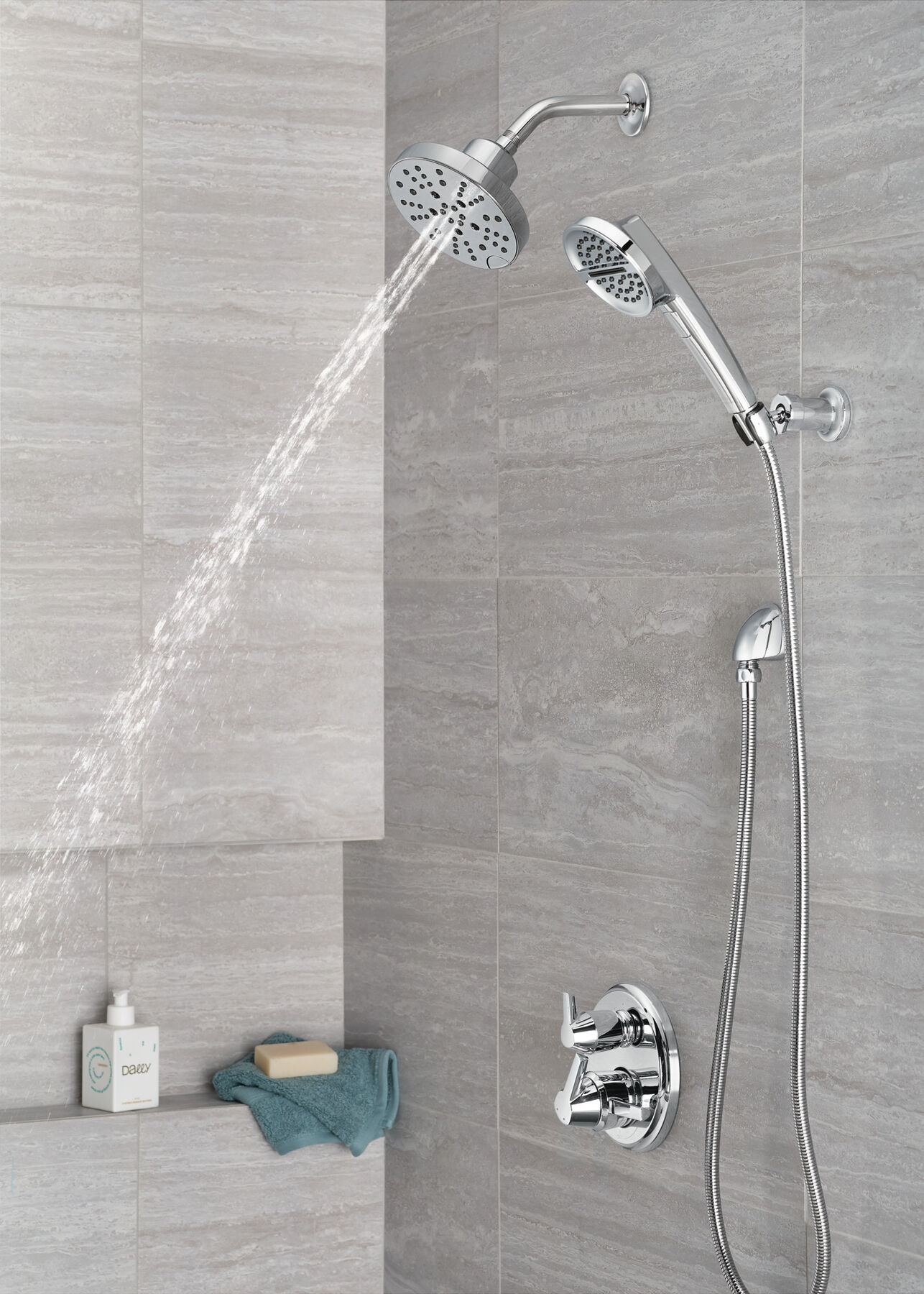 17S Integrated Diverter Trim - 3 Setting in Lumicoat® Chrome 