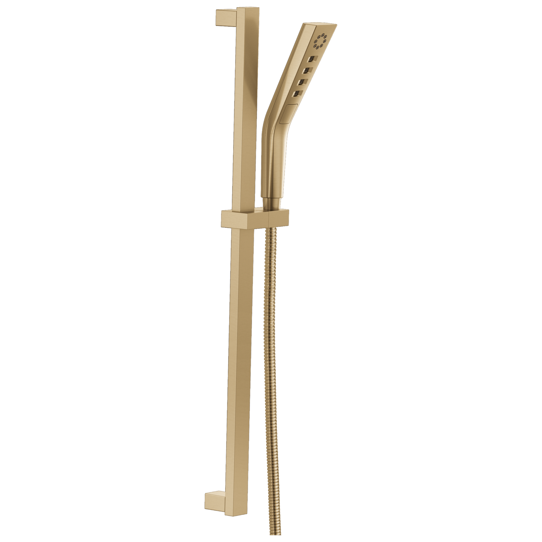 H2Okinetic® 3-Setting Slide Bar Hand Shower in Lumicoat® Champagne