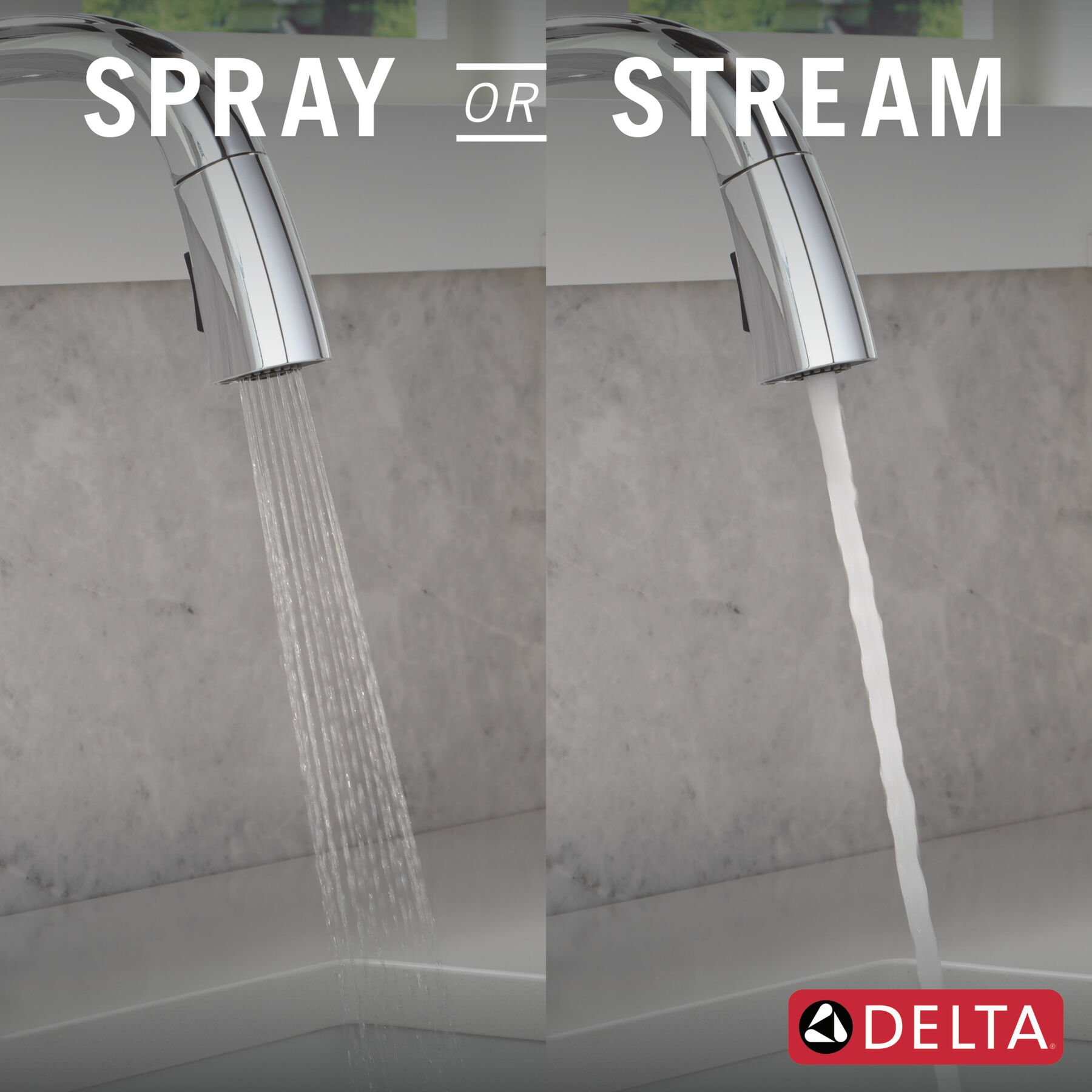 Touch2O® Technology Kitchen Faucet with Touchless Technology in Lumicoat® Chrome — thumbnail 3