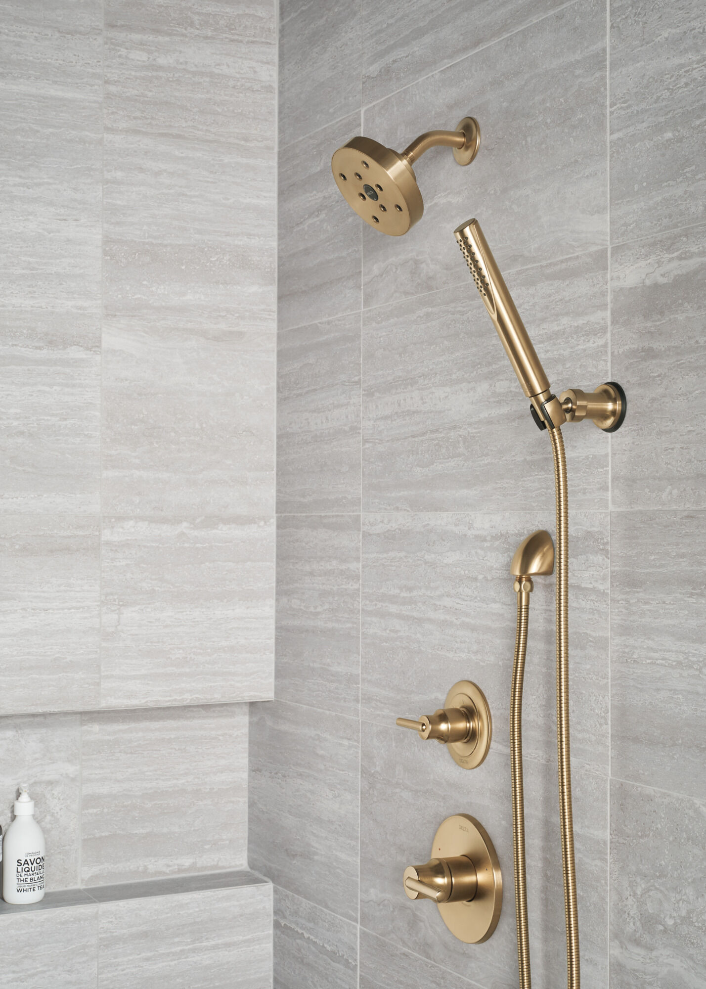 3-Setting Custom Shower Bundle in Champagne Bronze FVS6-TR211-CZ