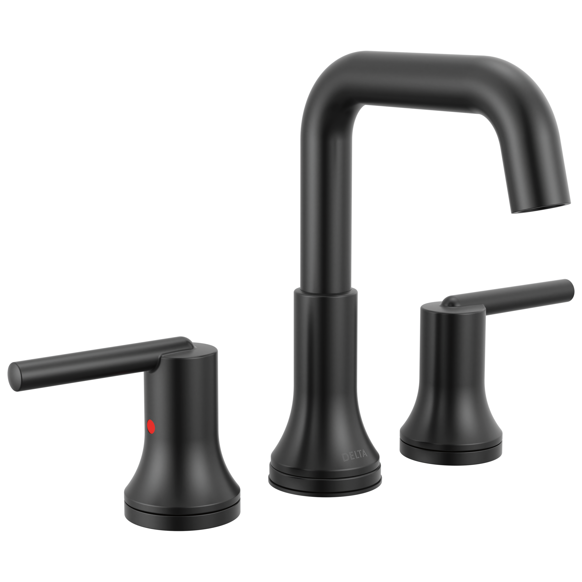 Delta Faucet Trinsic Two Handle Widespread Bathroom Faucet - Matte Black