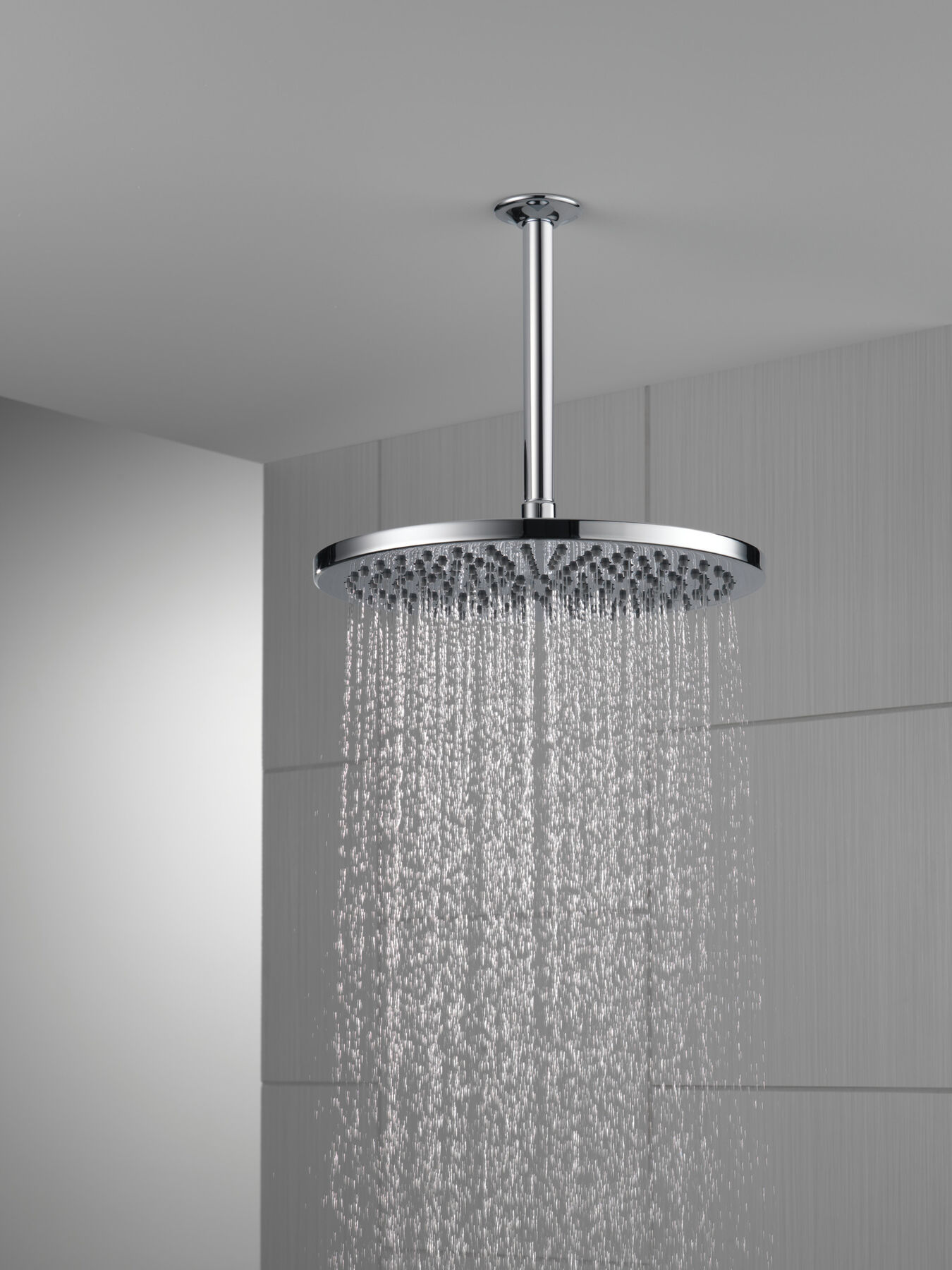 Single-Setting Metal Raincan Shower Head in Lumicoat® Chrome 52158-PR25 ...