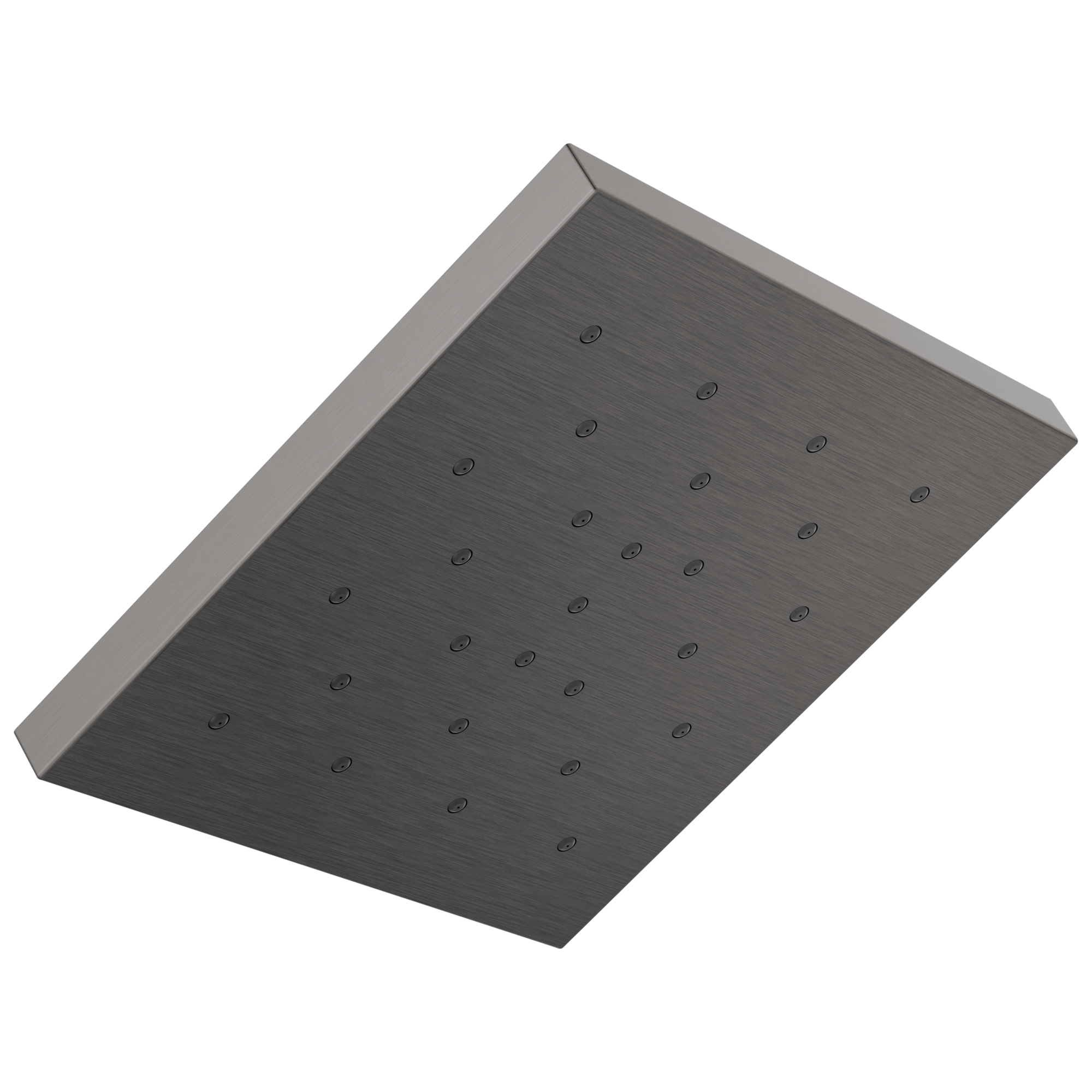 Delta Faucet Universal Showering Components H2Okinetic Single Setting Shower Head with UltraSoakE - Lumicoat Black Stainless