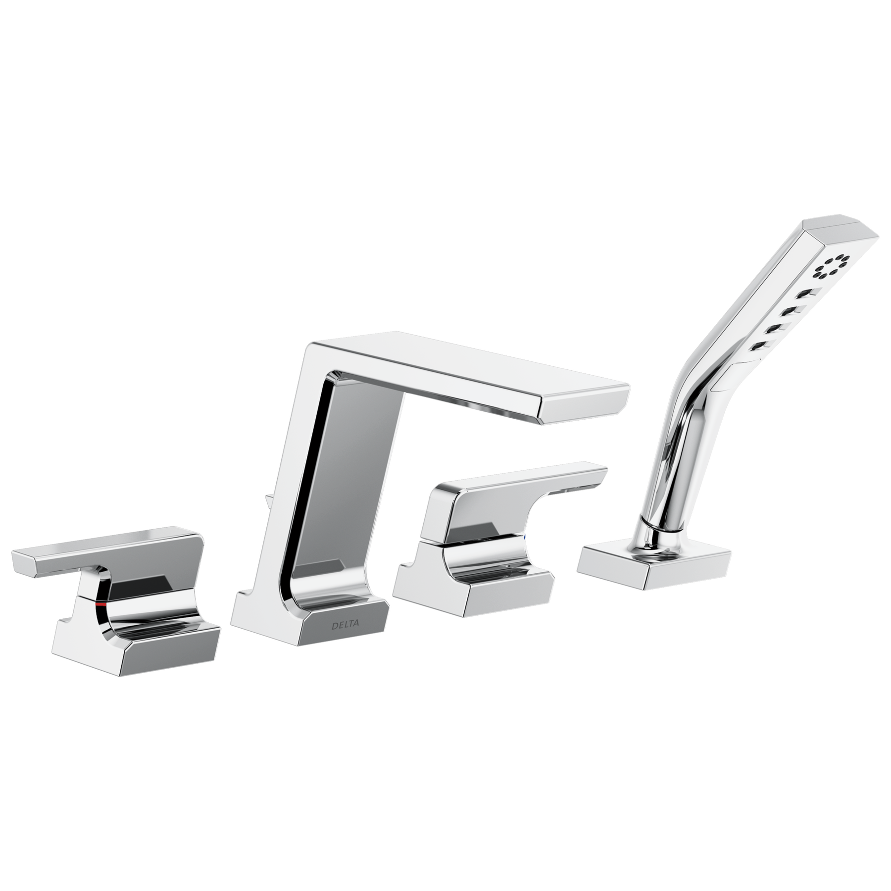 Roman Tub with Hand Shower Trim