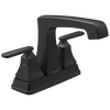 Two Handle Centerset Lavatory Faucet - Metal Pop-Up