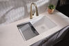 32&rdquo; Granite Composite Workstation Kitchen Sink Undermount Single Bowl with WorkFlow&trade; Ledge and Accessories