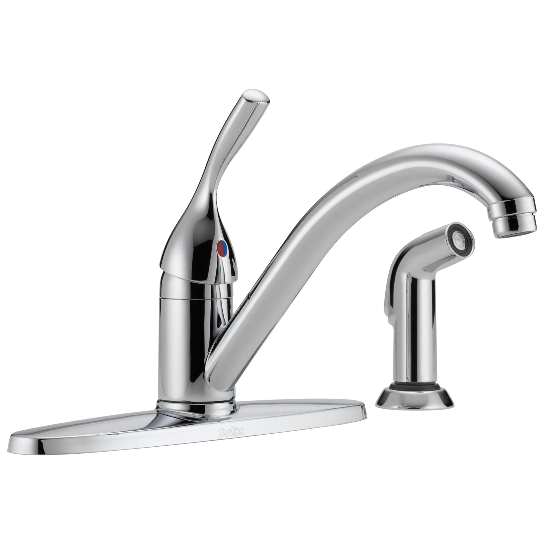 Single Handle Kitchen Faucet with Spray