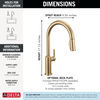 Single Handle Pull-Down Kitchen Faucet