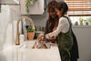 32&rdquo; Granite Composite Workstation Kitchen Sink Undermount Single Bowl with WorkFlow&trade; Ledge and Accessories