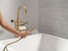 Floor Mount Tub Filler Trim
