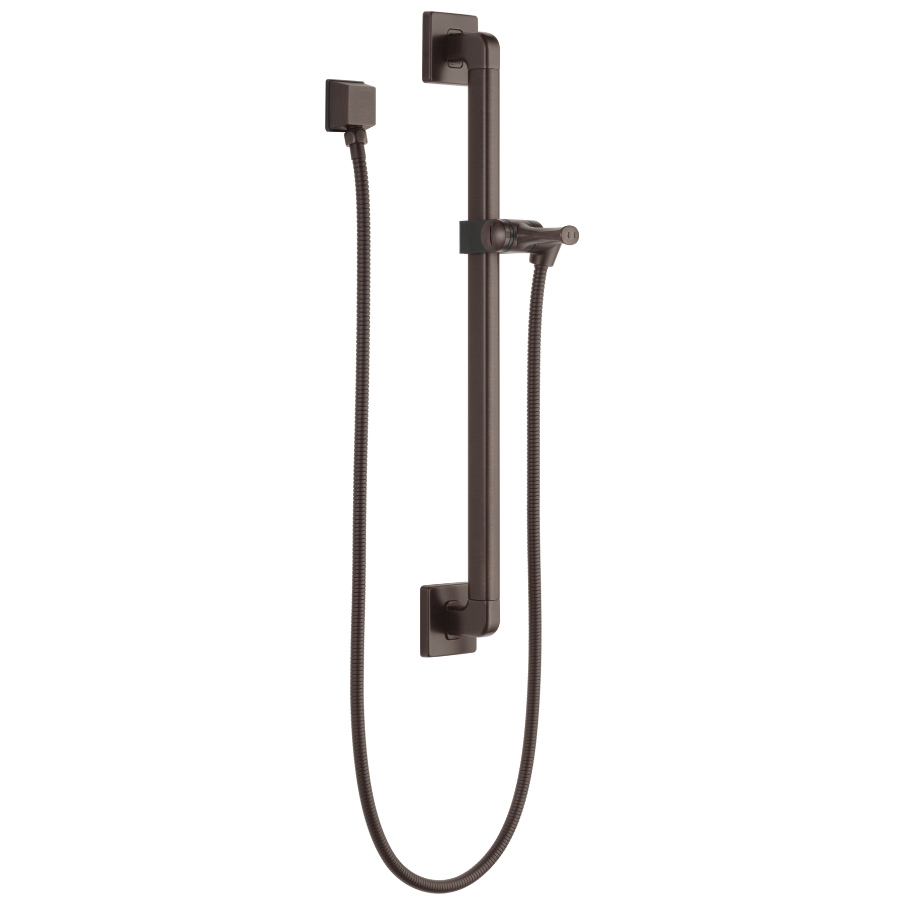 Adjustable Slide Bar / Grab Bar Assembly with Elbow