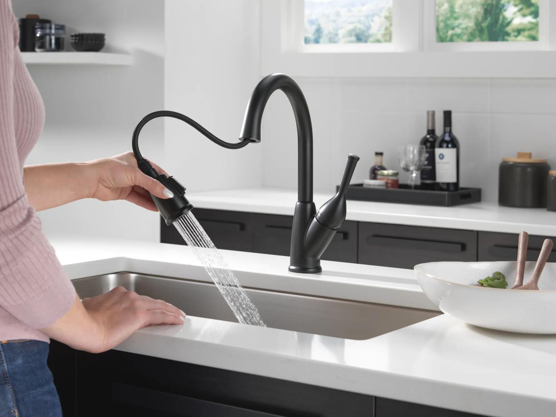 Pull-Down Kitchen Faucet (Recertified)