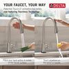 Single Handle Kitchen Pull-Down Faucet With Touchless Technology