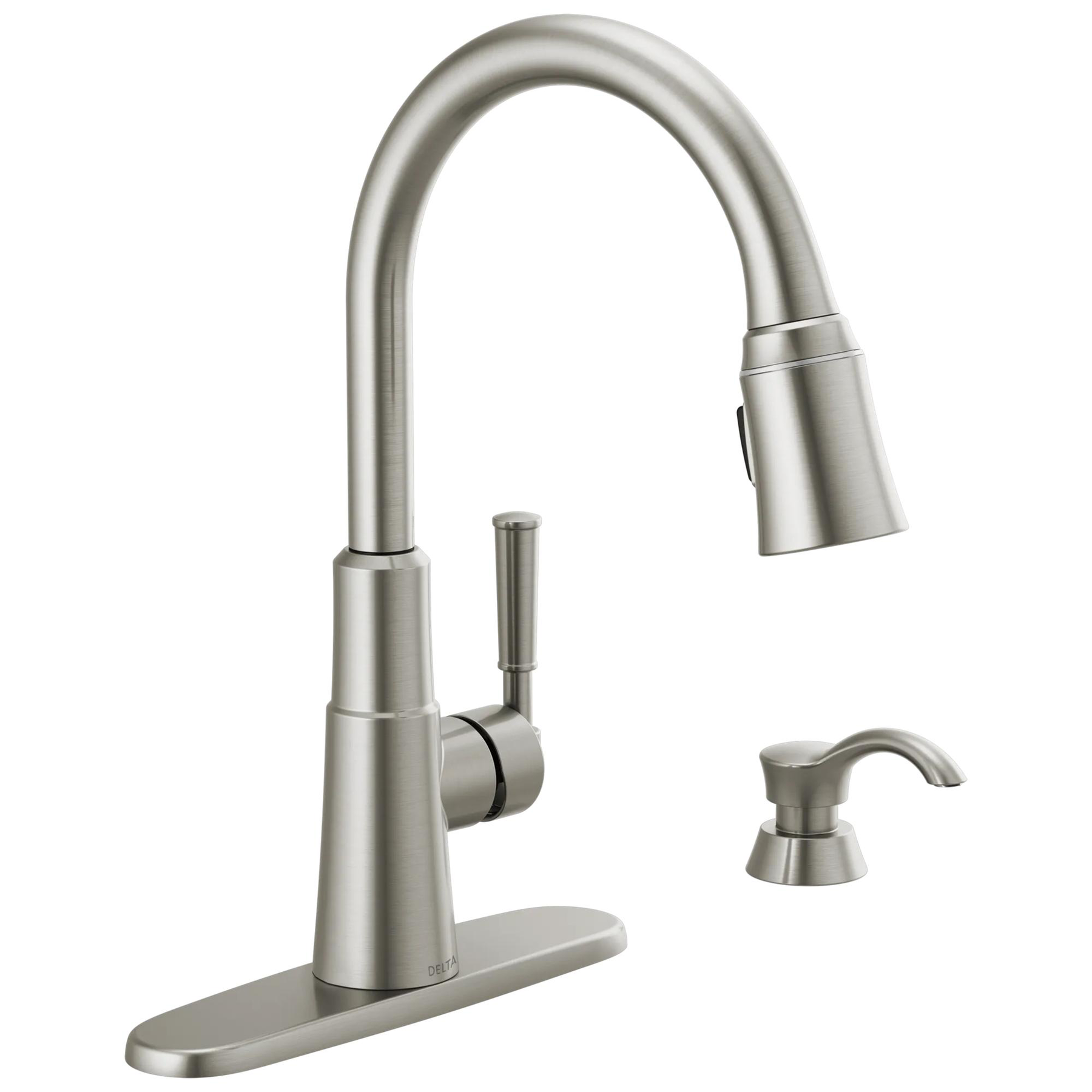 Single Handle Pull-Down Kitchen Faucet (Recertified)