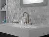 Two Handle Centerset Bathroom Faucet (Recertified)