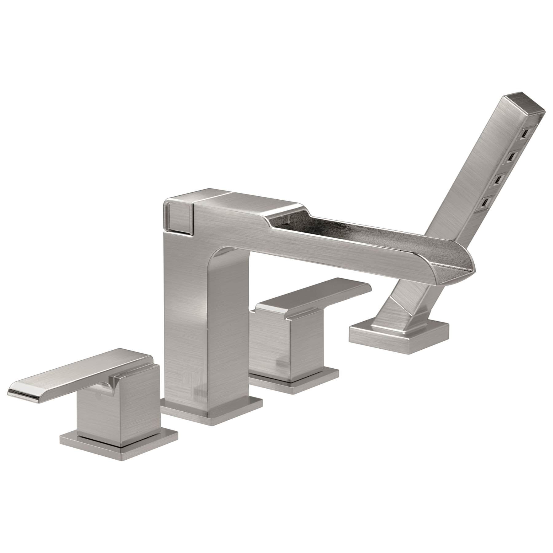 Channel Roman Tub With Hand Shower Trim