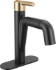 Single Handle Pull-Down Bathroom Faucet
