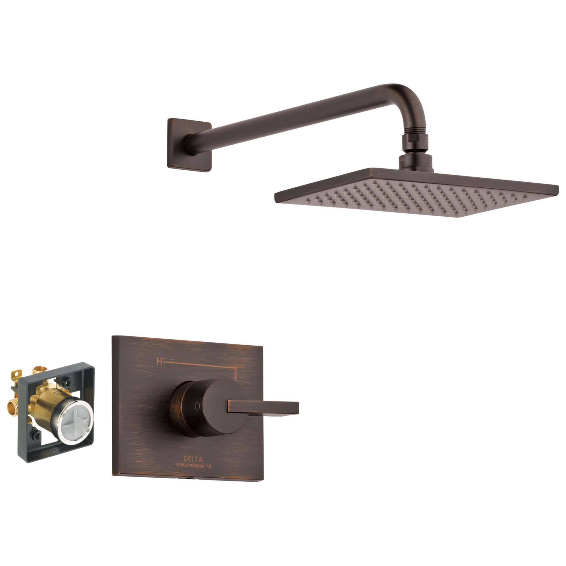Shower Trim with Rough Bundle - 14 Series