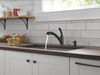 Single Handle Pull-Out Kitchen Faucet with Soap Dispenser (Recertified)