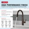 Single Handle Pull-Down Kitchen Faucet with Touch<sub>2</sub>O&reg; Technology
