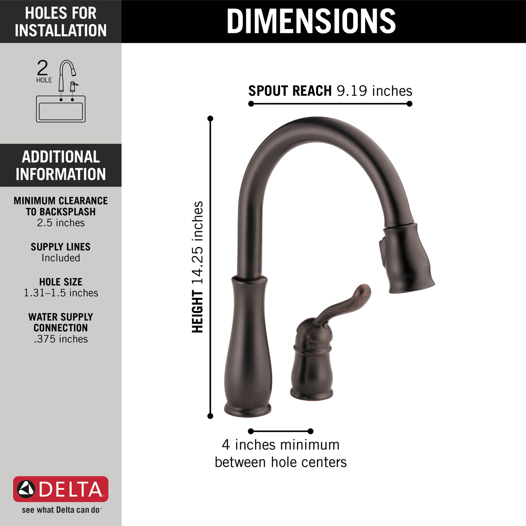 Pull-Down Kitchen Faucet (Recertified)