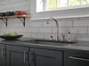 Single Handle Kitchen Faucet with Spray & Soap Dispenser
