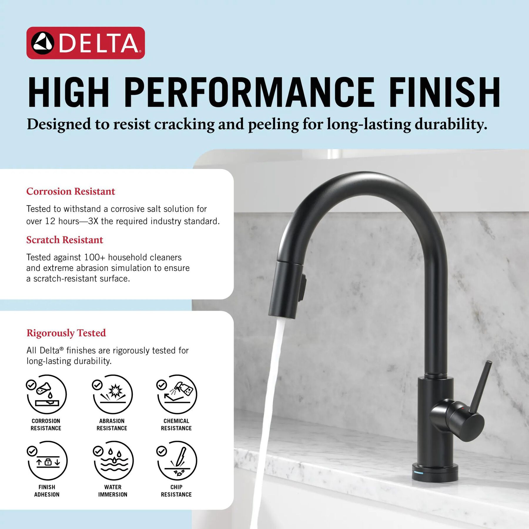 Touch<sub>2</sub>O&reg; Technology Kitchen Faucet with Touchless Technology