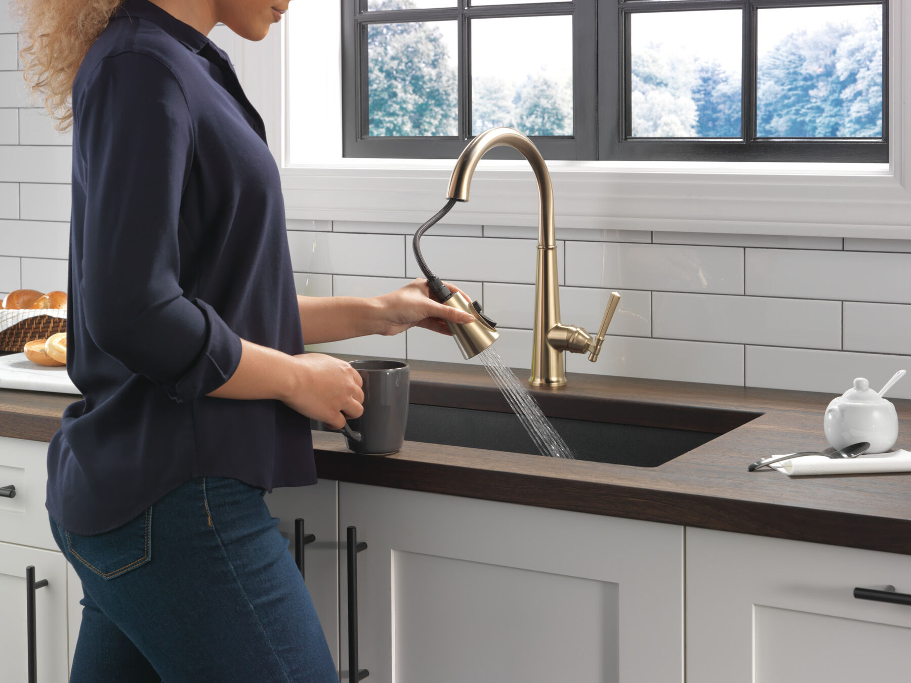 Pull-Down Kitchen w/ShieldSpray (Recertified)