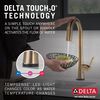 Single Handle Pull-Down Bar/Prep Faucet with Touch<sub>2</sub>O&reg; Technology
