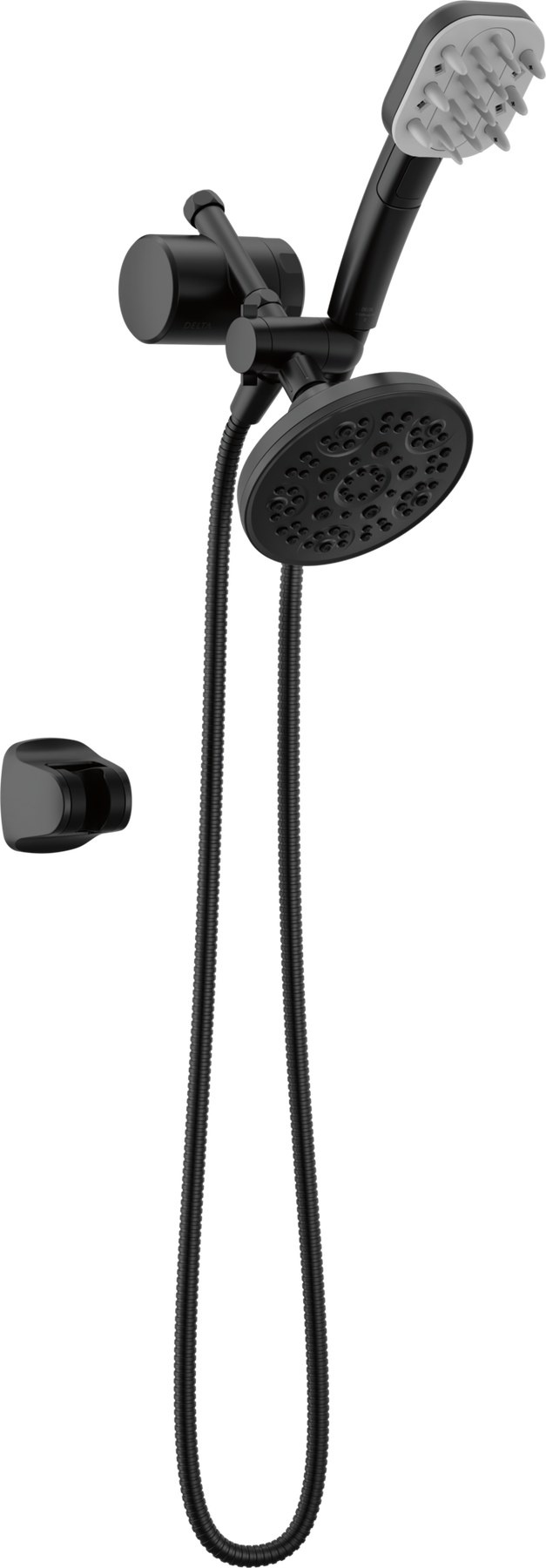 Detangling Hand Shower with 5- Setting Showerhead and Shower Filter Bundle