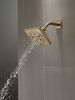 H<sub>2</sub>Okinetic&reg; 5-Setting Angular Modern Raincan Shower Head