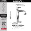 Single-Hole Bathroom Faucet (Recertified)