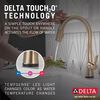 Single Handle Pull-Down Kitchen Faucet With Touch<sub>2</sub>O&reg;  Technology