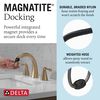 Two Handle Widespread Pull-Down Bathroom Faucet