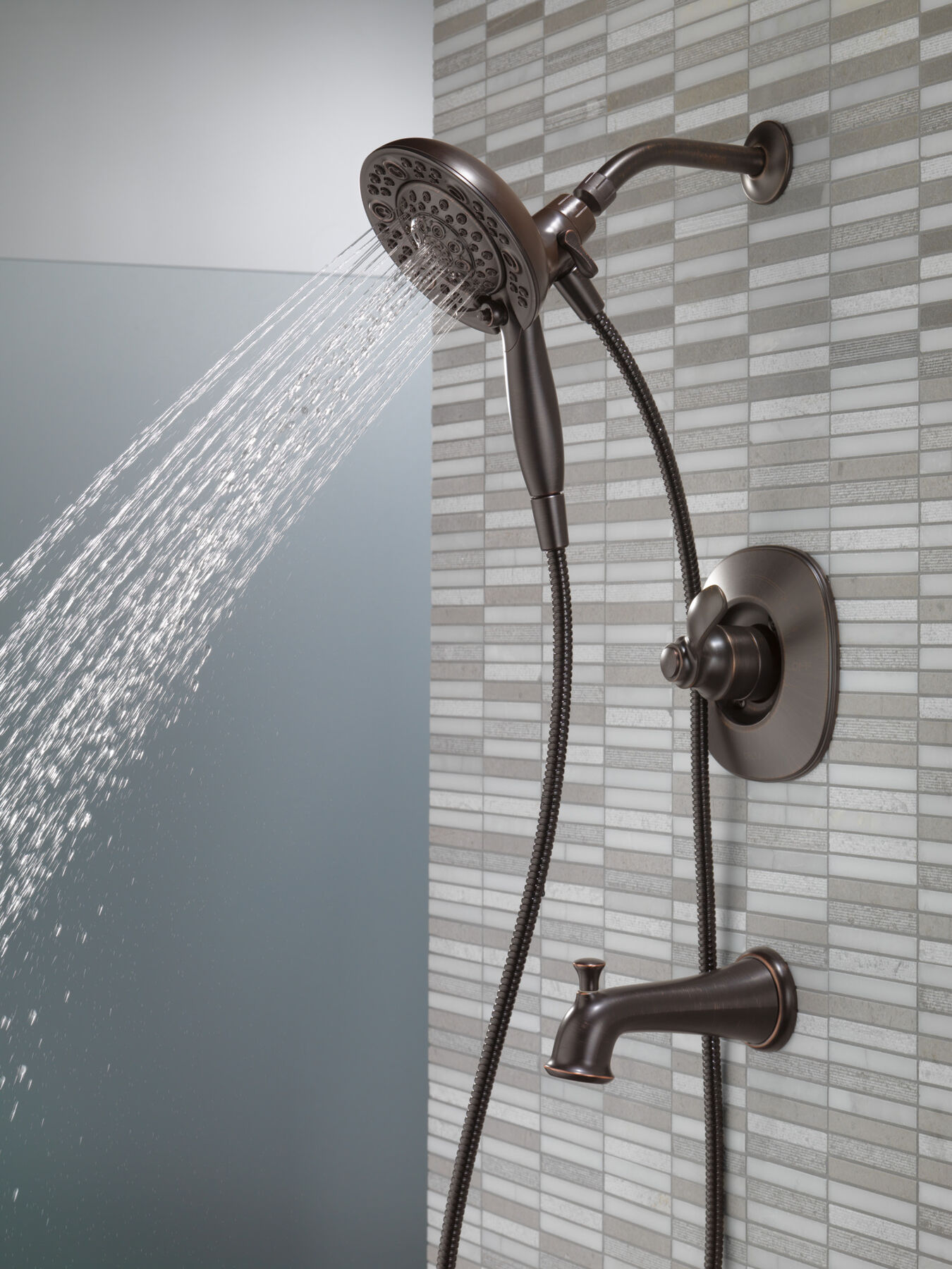 Monitor&reg; 14 Series Tub and Shower with WaterSense&reg; In2ition&reg; Two-in-One Shower (Recertified)