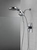 HydroRain&reg; H<sub>2</sub>Okinetic&reg; 5-Setting Two-in-One Shower Head
