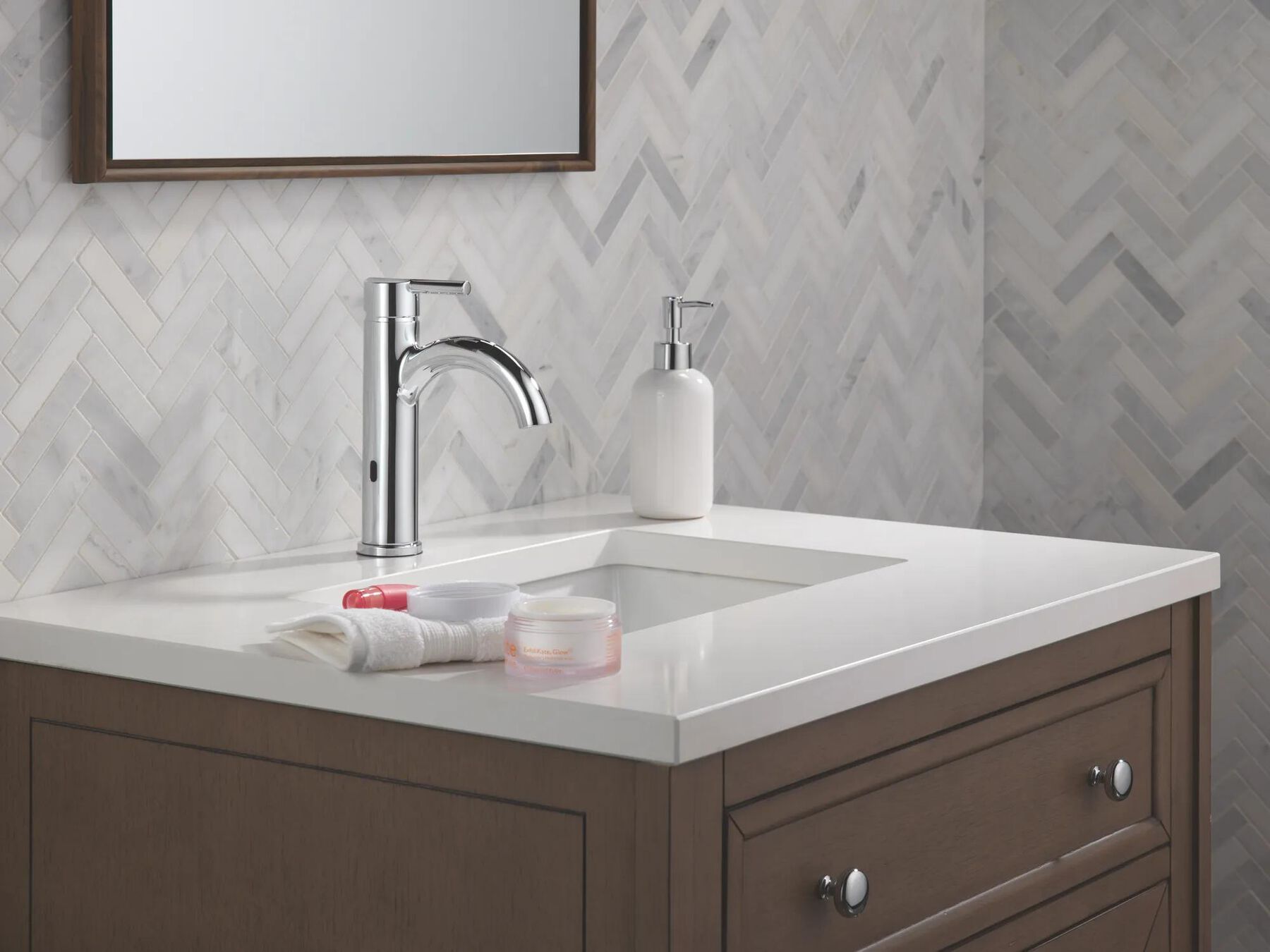Sense2O&trade; Bathroom Faucet with Touchless Technology