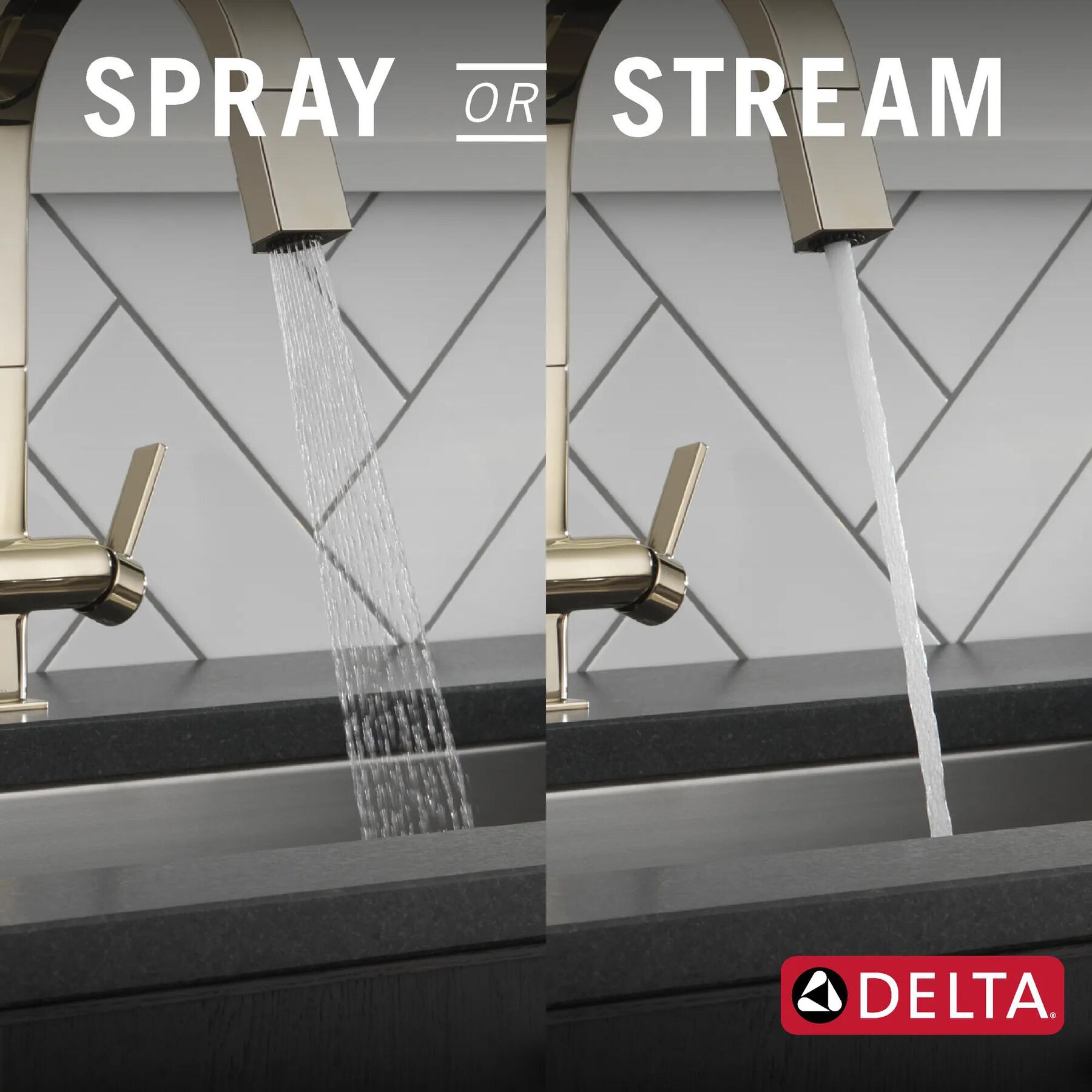 Single Handle Pull Down Kitchen Faucet