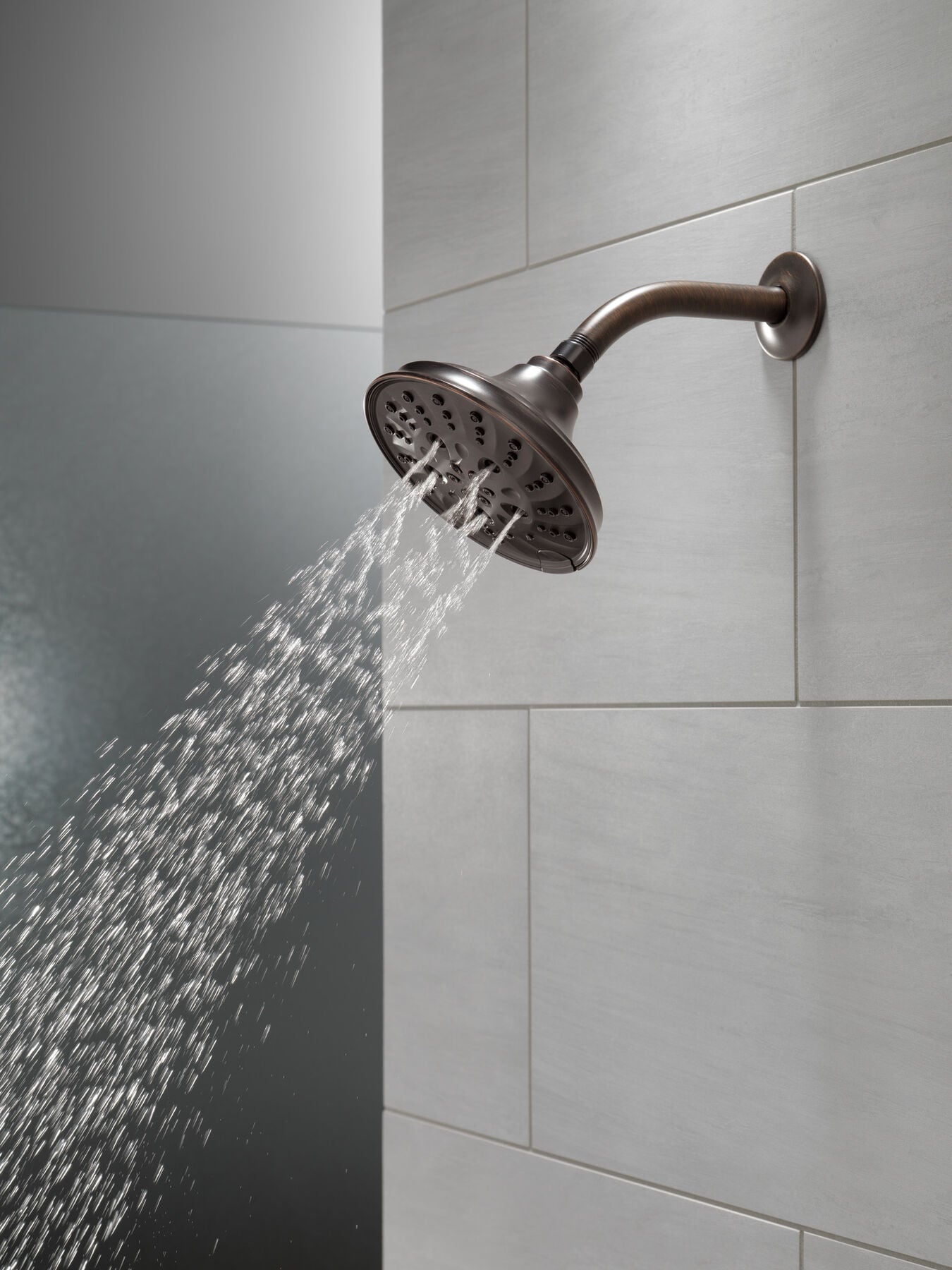 H<sub>2</sub>Okinetic&reg; 5-Setting Traditional Raincan Shower Head
