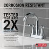Two Handle Centerset Bathroom Faucet (Recertified)