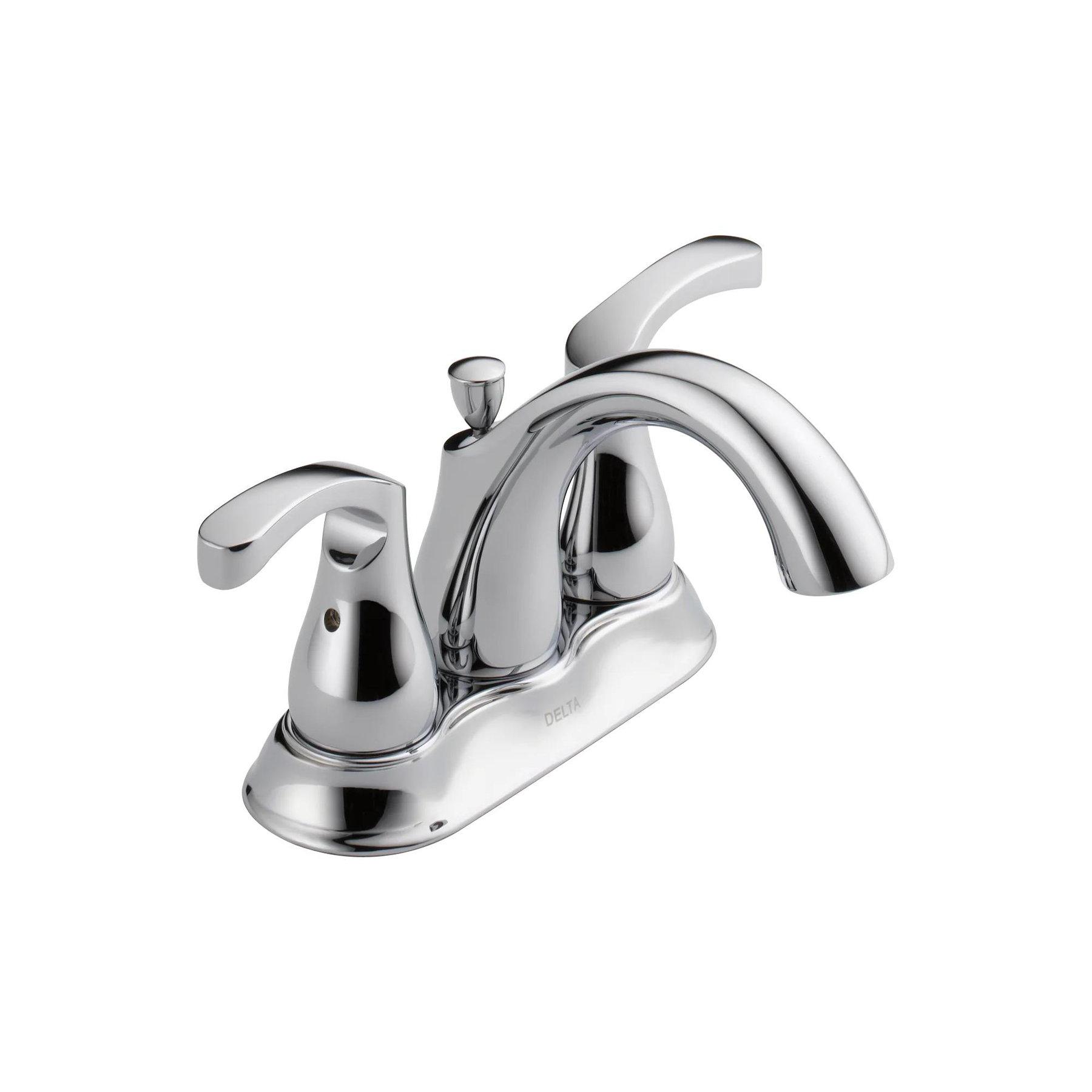 Two Handle Centerset Bathroom Faucet (Recertified)
