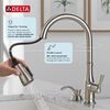 Single Handle Pull-Down Kitchen Faucet with Soap Dispenser and ShieldSpray&reg; Technology