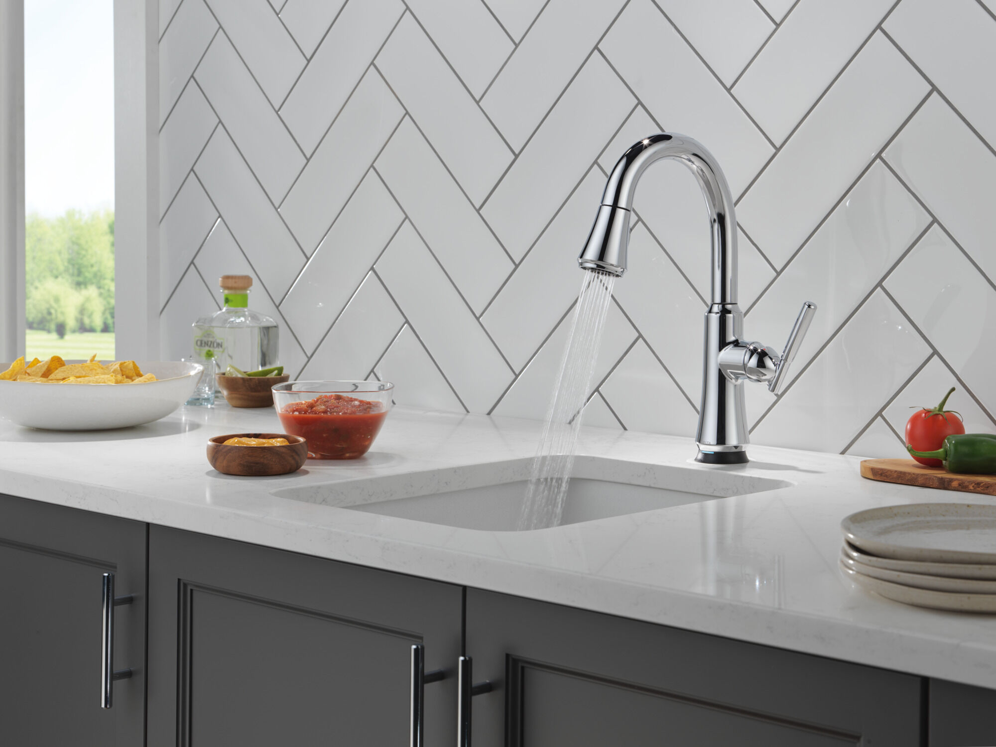 Touch2O® Bar / Prep Faucet with Touchless Technology in Chrome