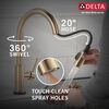 Single Handle Pull-Down Kitchen Faucet with Touch<sub>2</sub>O&reg; Technology (Recertified)