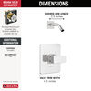 Monitor 14 Series Shower Trim - Less Head