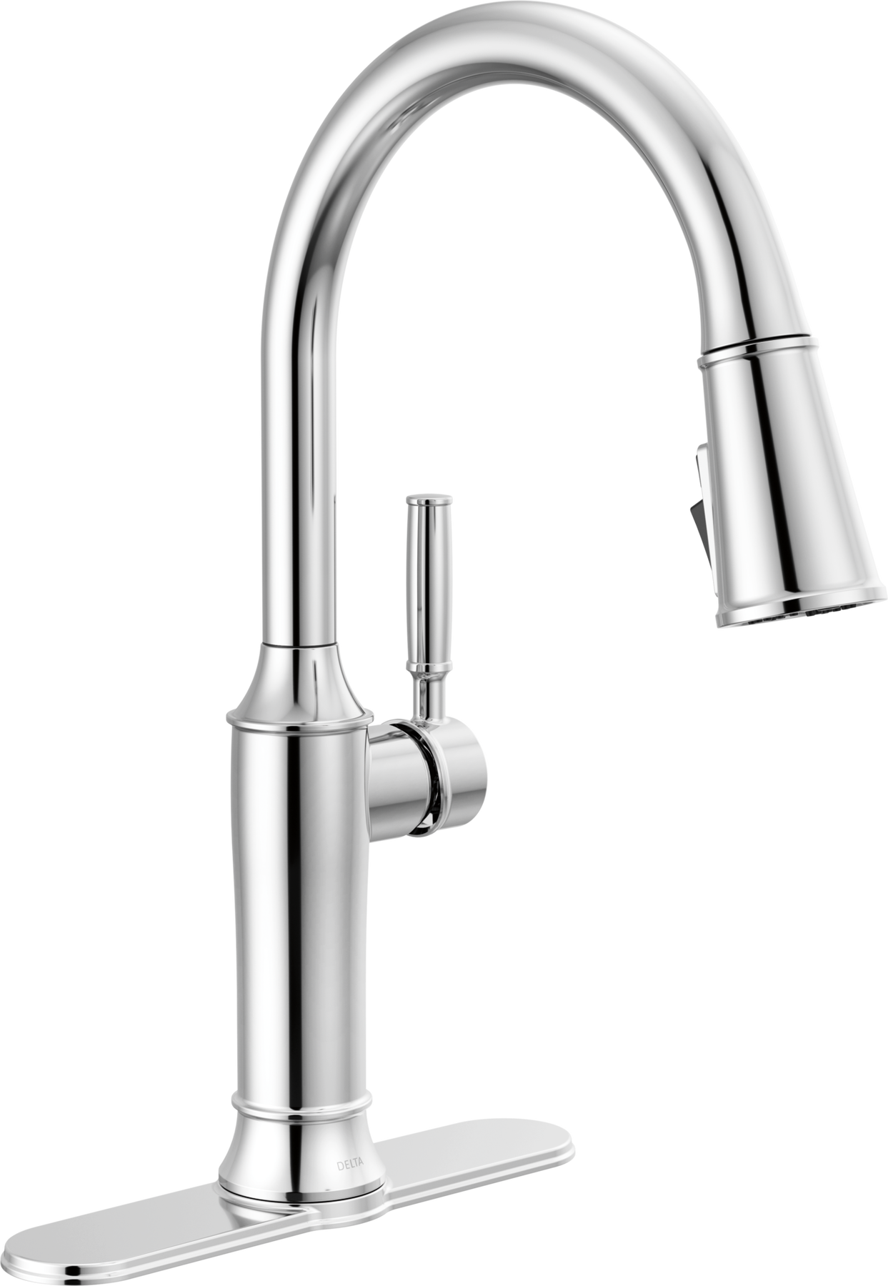 Single Handle Pull-Down Kitchen Faucet