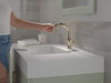 Single Handle Pull-Down Bathroom Faucet