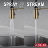Single-Handle Pull-Down Spring Kitchen Faucet